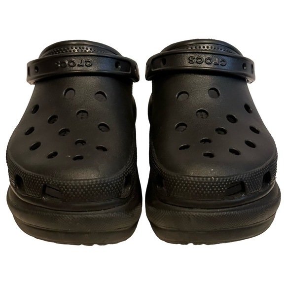 CROCS Classic Crush Platform Clogs Women’s Sz8 - Picture 2 of 10
